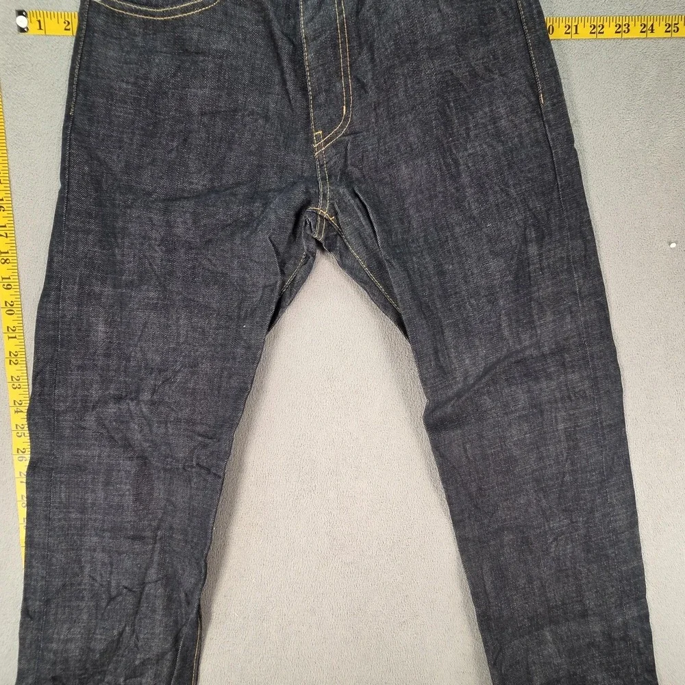 Uniform Bridge Jeans Womens Selvedge High Rise Slim Straight Fits‎ 26x29